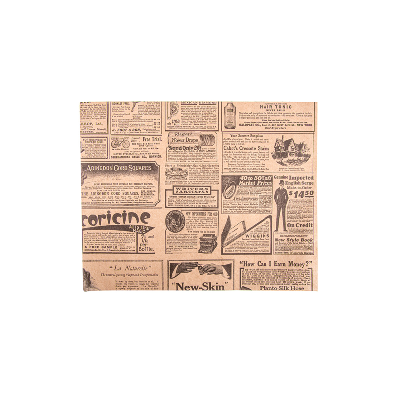 MINI PAPIER INGRAISSABLE 'TIMES'