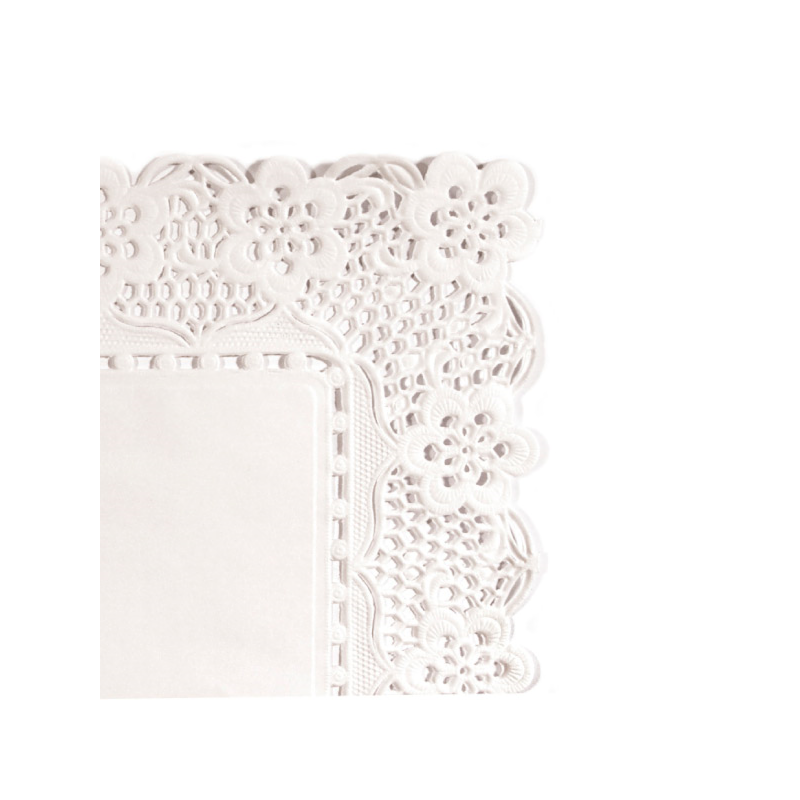 DENTELLES RECTANGULAIRES PAPIER