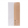 SACHETS POUR SANDWICHES AVEC FENÊTRE ECO 'CORNER WINDOW' KRAFY