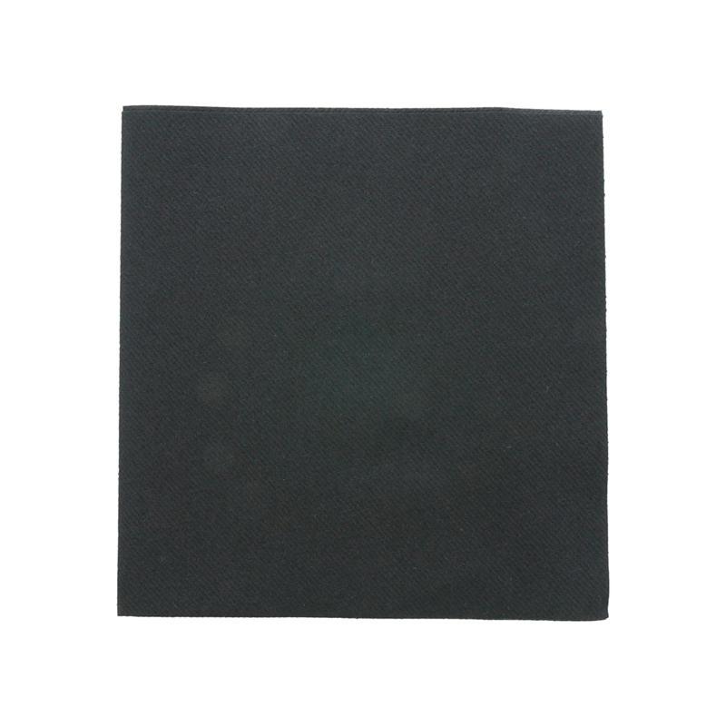 SERVIETTES 55 NOIR