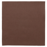 SERVIETTES DOUBLE POINT CHOCOLAT