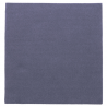 SERVIETTES DOUBLE POINT BLEU MARINE