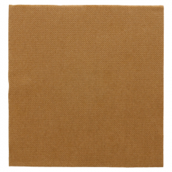 SERVIETTES DOUBLE POINT HAVANE